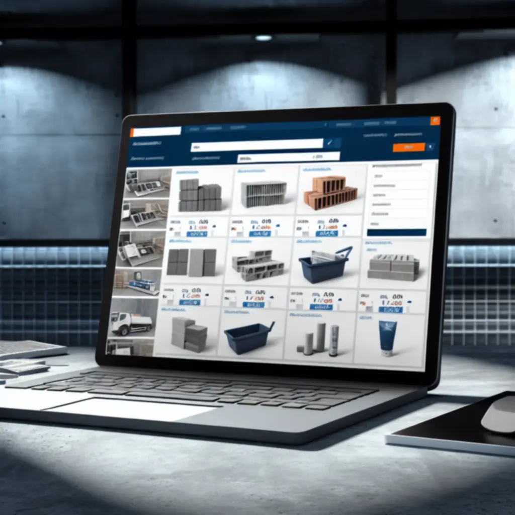 Podsumowanie koszyka z wybranymi produktami budowlanymi