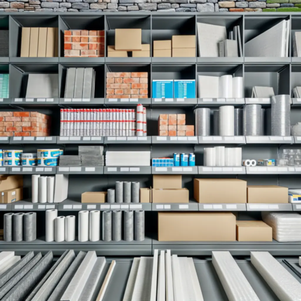 Tematyczna kolekcja materiałów budowlanych i remontowych